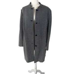 Anne Klein Ribbon Tweed Old Money Topper Jacket